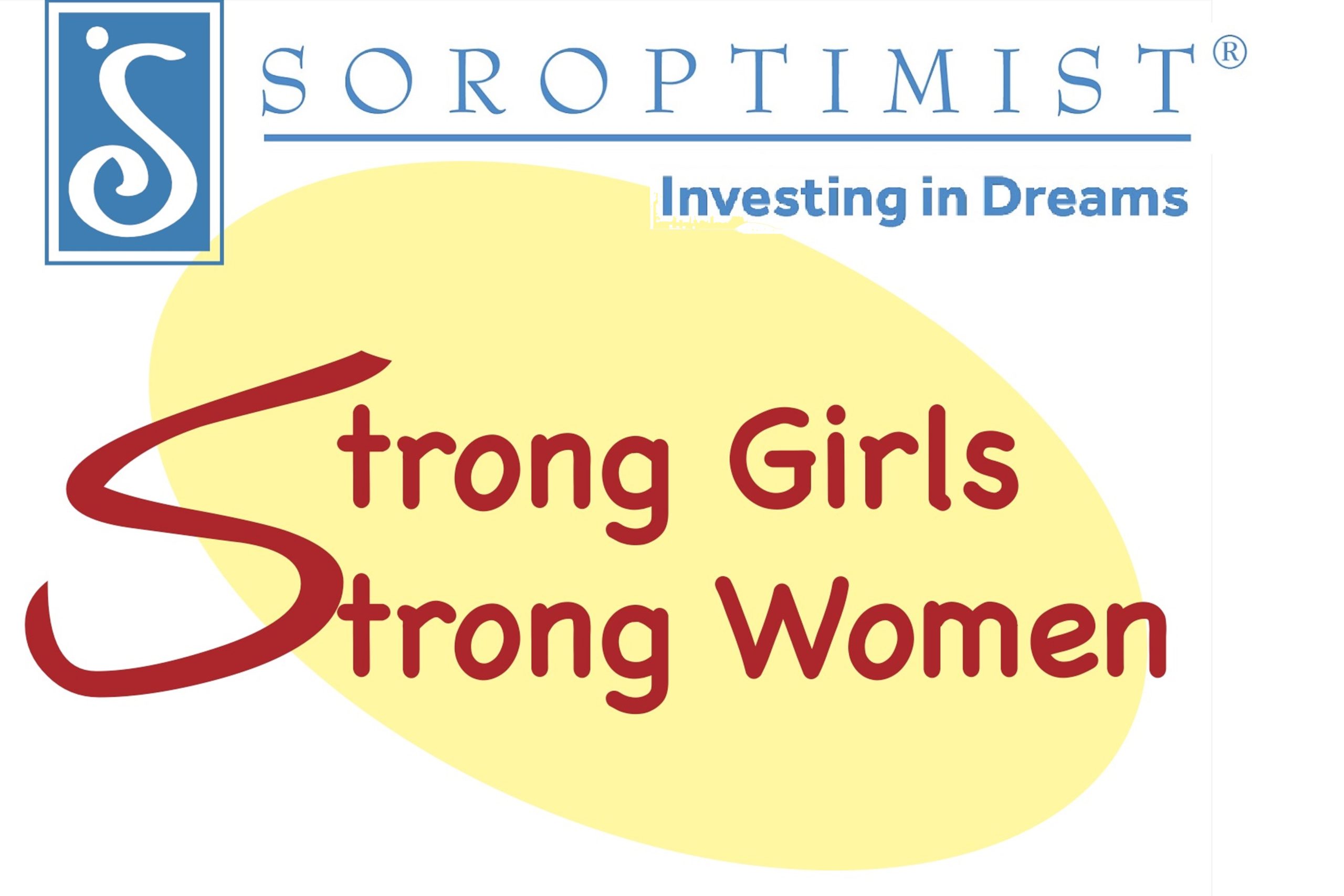Soroptimist Strong Girls Strong Women